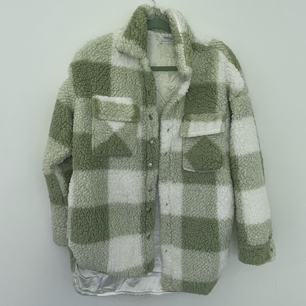 Vestique Teddy Shacket